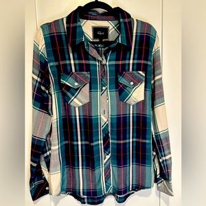 Rails Hunter Plaid Button-Front Shirt